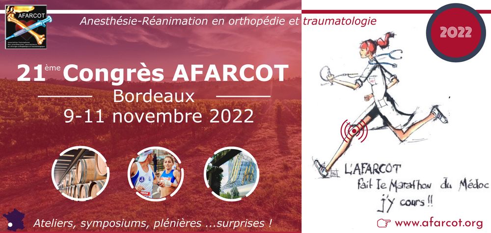 Congrès AFARCOT Bordeaux 2022