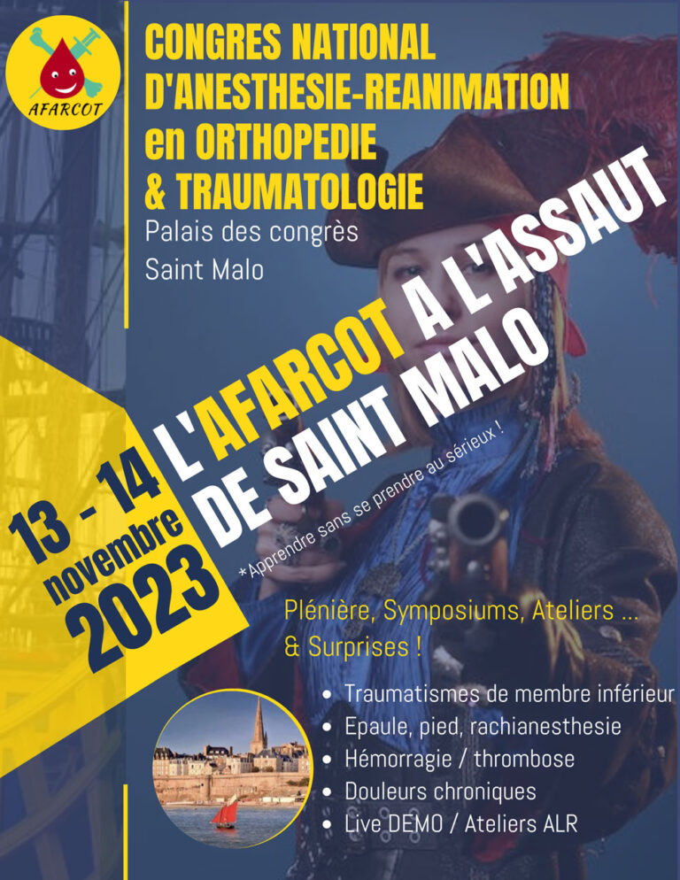 congrès AFARCOT 2023 : Saint Malo