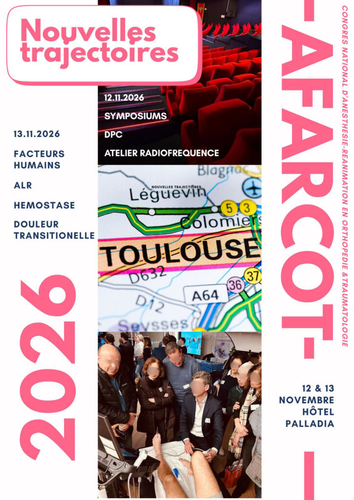 Congrès Afarcot - Toulouse 2026